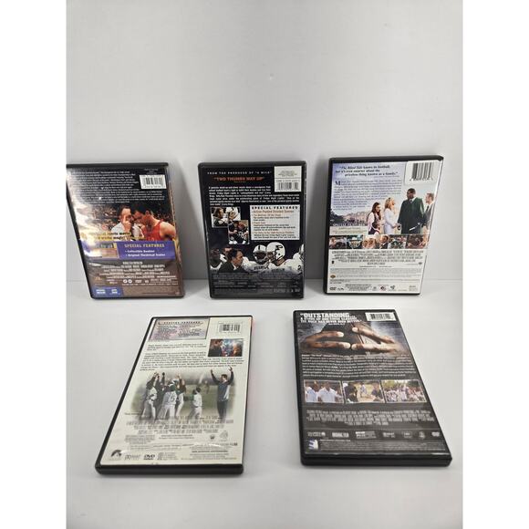 5 Sports Movie DVD Bundle | Hoosiers | The Blind Side | Friday Night Lights + - Picture 2 of 3